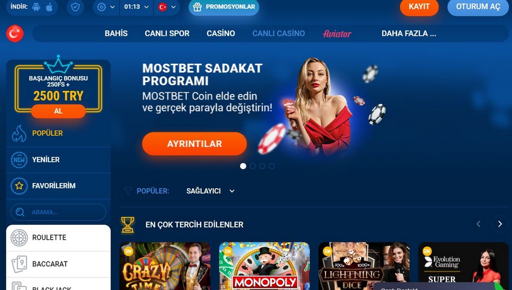 Mostbet regisztráció