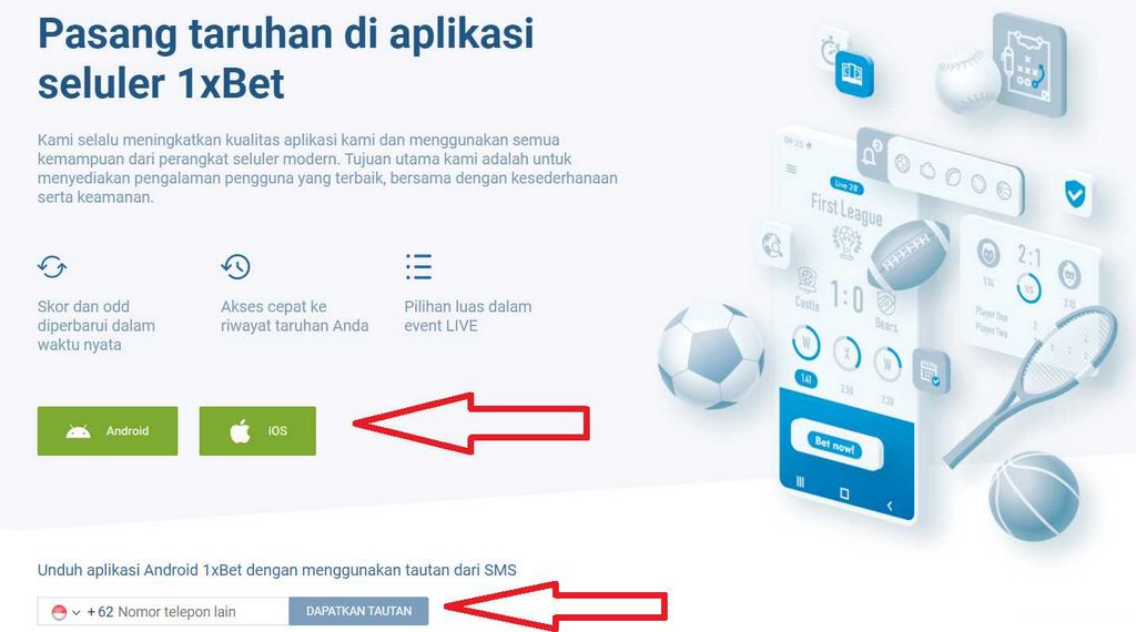 Pendaftaran 1xBet Indonesia - Cara Tepat Mendaftar Akun